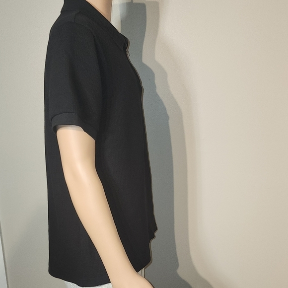 Guess Black Polo Shirt Timeless Design - Picture 8 of 10